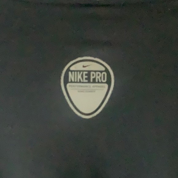 Nike Fit Turtleneck Shirt long sleeve XXL-Distressed VINTAGE - Picture 2 of 7